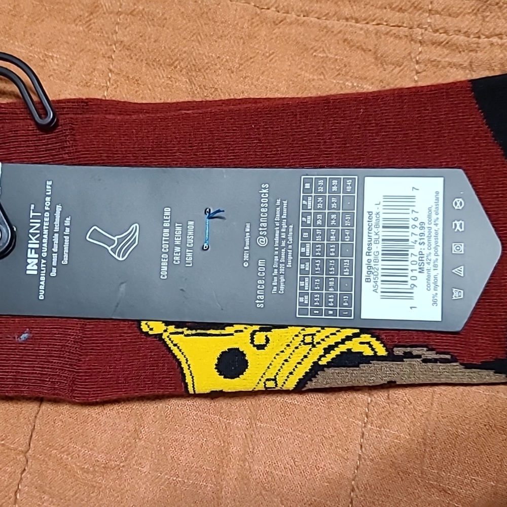 The notorious B. I. G. Stance socks - Picture 5 of 6